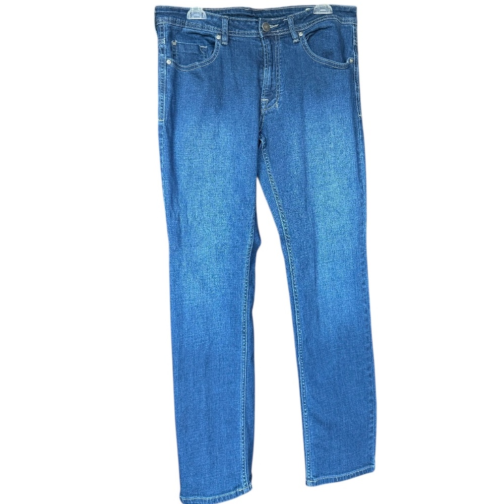 Buffalo David BrittonJackson Strait Stretch Jeans Sz 34 X‎ 32